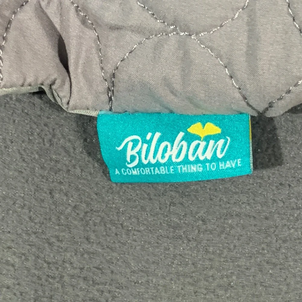 Biloban Grey Quilted Waterproof Bassinet Mattress Pad Cover Oval 26x16 Neutral